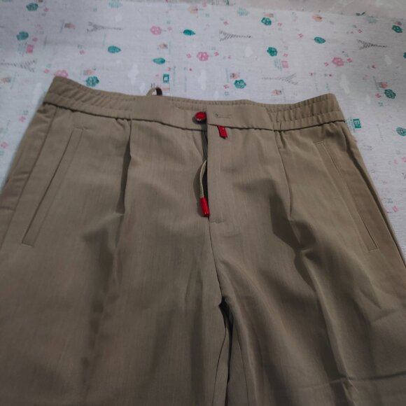 Kiton Khaki Casual Pants - Picture 4 of 10
